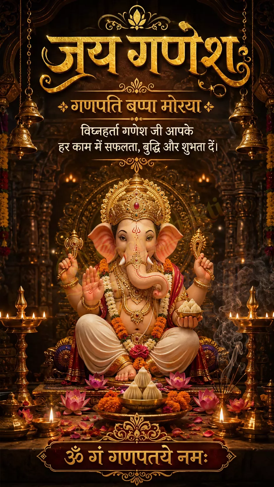 🐀 गणेश जी भक्ति स्टेटस